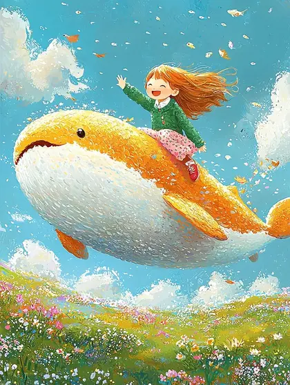 The Sky Princess and the Cloud Whale's Quest